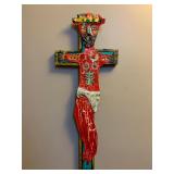 Folk Art Jesus on the Cross