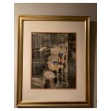 Cityscape in the Rain, Ralph Avery