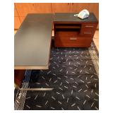 BDI High Preformance Furniture Desk with Return