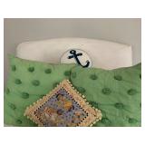 Full Size Slip Cover Headboard, Linens, Bedding, Pillows