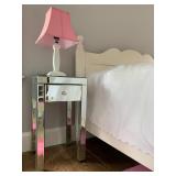 Mirrored Stand with Drawer