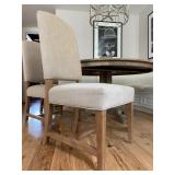 Pottery Barn Chairs and Pedestal Table