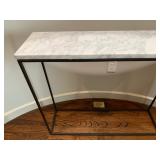 Marble Top Console Table