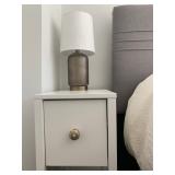 Single Drawer Bed Side Table, PAIR