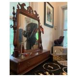 Antique Shaving Mirror