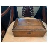 Inlaid Jewelry Box with Shell