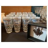 Libby Glass Vintage Highball Cocktail Glasses