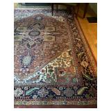 Center Medallion Wool Rug 