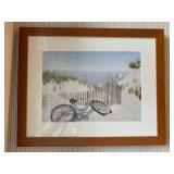 Bike on Dunes Print