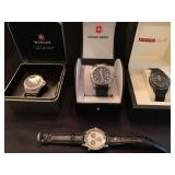 Wegner, Swiss Army, MIchelle, Raymond Weil, Vitorinox, Lacroix Watches