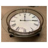 Cocktail Table with Clock 