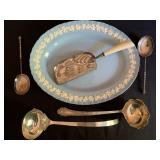Antique Sterling Serving Pieces, Wedgwood