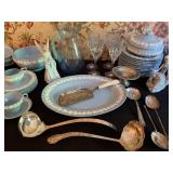 Antique Sterling Serving Pieces, Wedgwood