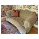 Tufted Back Rolled Arm Sofa
