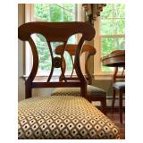 Medallion Back Side Chairs, Set of FIVE