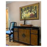 Chinoiserie Style Dining Set, Side Board