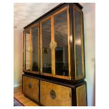 Chinoiserie Style Dining Set, China Hutch