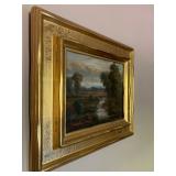 Gilt Framed Antique Style Art Print