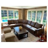 Leather Sectional from Jaymar