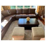 Leather Sectional from Jaymar