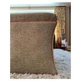 Calico Corners Upholstered Stools, PAIR