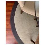 Natural Area Rug, Round