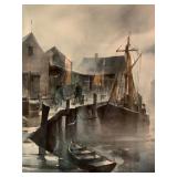 Watercolor, Signed John Hare