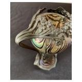 Antique Bronze Wrapped Art Glass