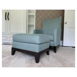 Powell & Bonnell Washu Chair with Ottoman