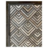 Patchwork Cowhide Rug, 9