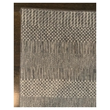 Stark Rug in Graphite, 12 x 15