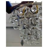 Baccarat Style Drop Crystal Chandelier