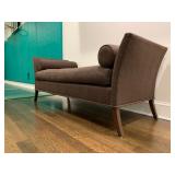 Bright Furniture Sloped Arm Upholstered Bench