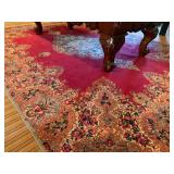 44. Center Medallion Rug, Hand Knotted, 100% Wool, 12