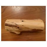 12. Cedar Log Bunk Bed, SET. Set includes bunk beds, 87 x 48 x 71, PLUS four drawer dresser, 44 x 24