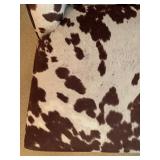 14. Cowhide Desk Chair