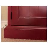 13. Wall Unit Desk in Brick Red, 80 x 20 x 74