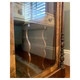 19. 19th c Exotic Wood Inlaid Manuscript/Music Cabinet, 25 x 16 x 38.