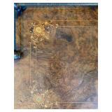 19. 19th c Exotic Wood Inlaid Manuscript/Music Cabinet, 25 x 16 x 38.