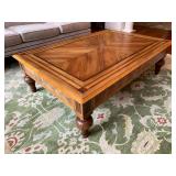 23. Antique Style Waterfall Coffee Table, by Alfonso Marina, 59 x 39 x 17