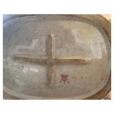 27. Reproduction Urn with Shipyard, 11 x 14 x 10