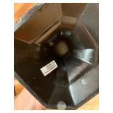 28. PAIR, Faux Inlay Lidded Containers, 19"h