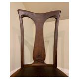40. Antique Fiddle Back Chair