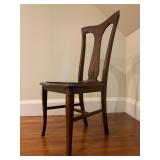 40. Antique Fiddle Back Chair