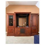Lexington Furniture Solid Cherry Entertainment Wall Unit, Bob Timberlake Edition 