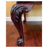 Heckman for Howard Miller Leather Top Mahogany Desk 