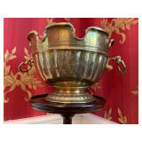 Mottahedeh Hand Hammered Brass Bowl "Monteith" 