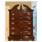 Sumter Furniture Mahogany Chippendale Chest with Cabriole Leg 