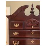 Sumter Furniture Mahogany Chippendale Chest with Cabriole Leg 