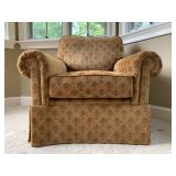 Calico Corners Armchair with Ottoman 